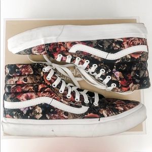 HIGHTOP FLORAL PRINT VANS